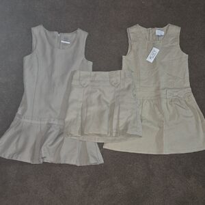 The Children's Place Sandy Tan Sleeveless Dress